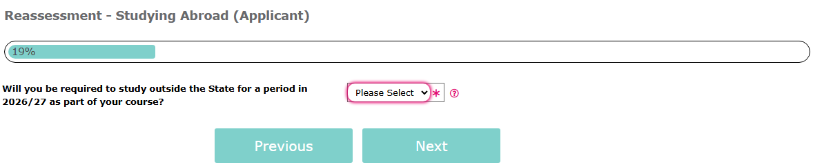 Reassessment - Study Abroad 26-27