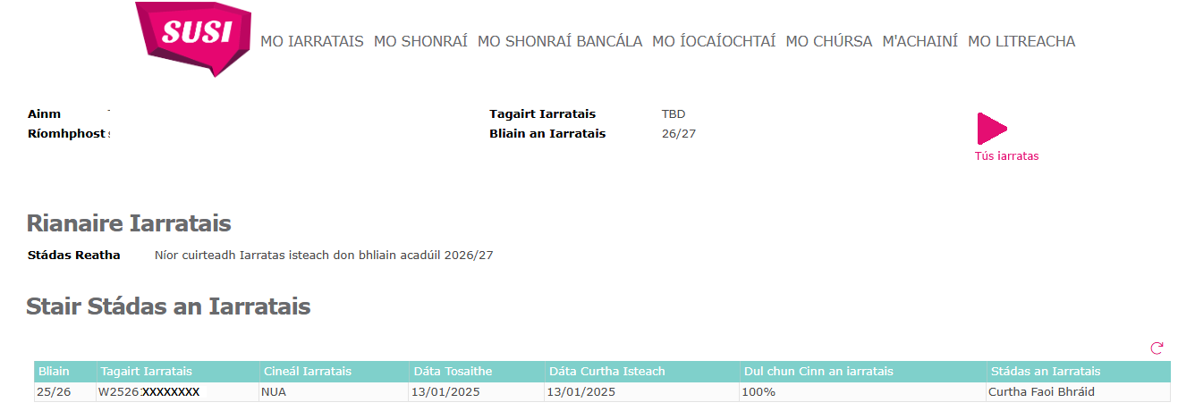 26-27 Start Application - Tracker